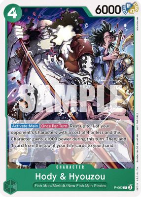 Hody & Hyouzou P-062 card