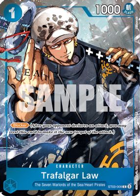 Trafalgar Law ST03-008 card