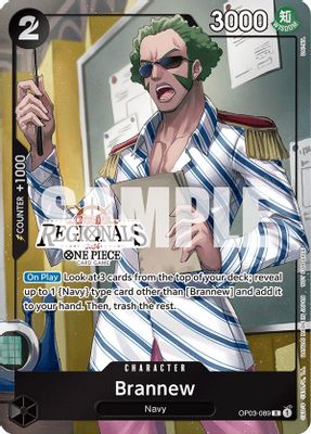 Brannew OP03-089 card