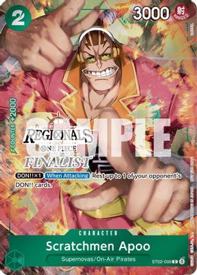 Scratchmen Apoo ST02-008 card