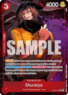 Shuraiya OP06-009 card