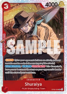 Shuraiya OP06-009 card