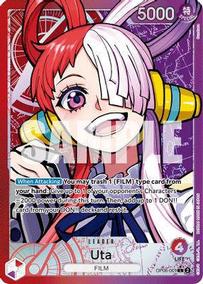 Uta OP06-001 card