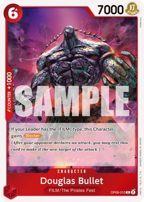 Douglas Bullet OP06-010 card