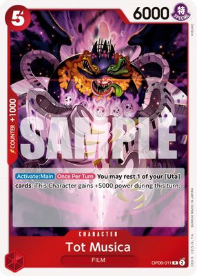 Tot Musica OP06-011 card