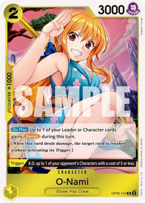 O-Nami OP06-101 card