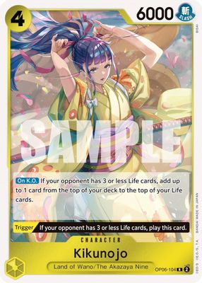 Kikunojo OP06-104 card