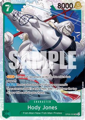 Hody Jones OP06-035 card