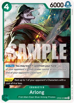 Arlong OP06-023 card