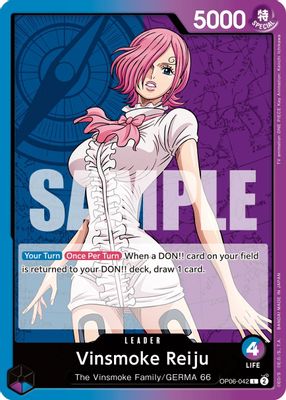Vinsmoke Reiju OP06-042 card