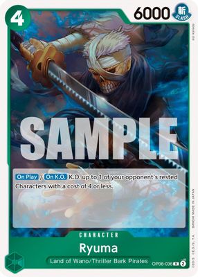 Ryuma OP06-036 card