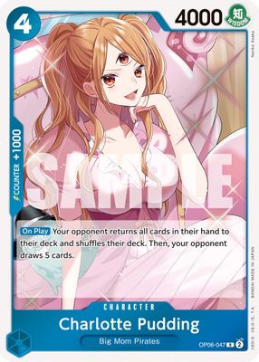 Charlotte Pudding OP06-047 card