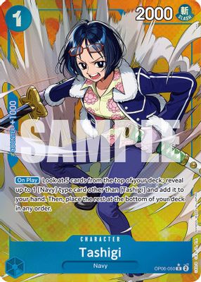 Tashigi OP06-050 card