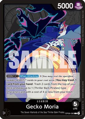 Gecko Moria OP06-080 card