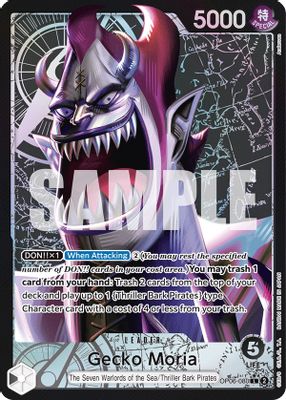 Gecko Moria OP06-080 card