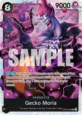 Gecko Moria OP06-086 card