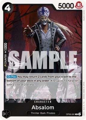 Absalom OP06-081 card