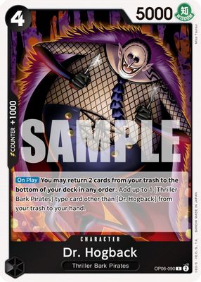 Dr. Hogback OP06-090 card