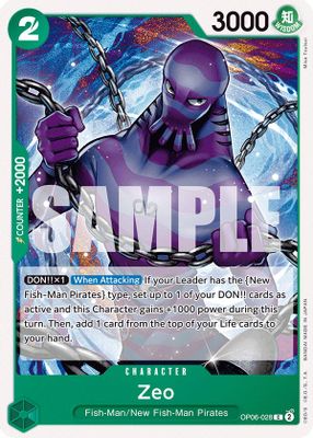 Zeo OP06-028 card