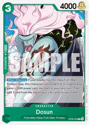 Dosun OP06-030 card
