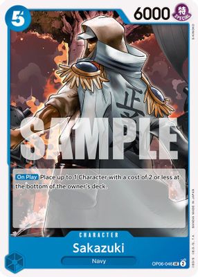Sakazuki OP06-046 card