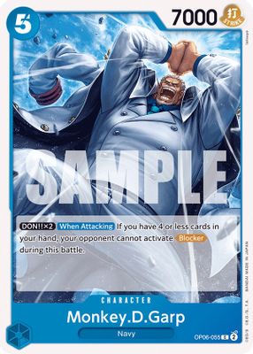 Monkey.D.Garp OP06-055 card