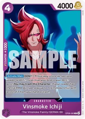 Vinsmoke Ichiji OP06-060 card
