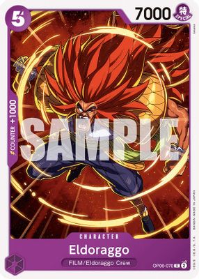 Eldoraggo OP06-070 card