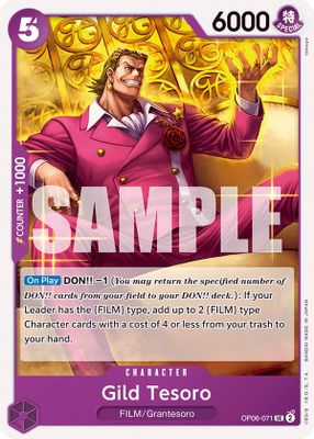 Gild Tesoro OP06-071 card