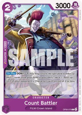 Count Battler OP06-075 card