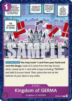 Kingdom of GERMA OP06-079 card