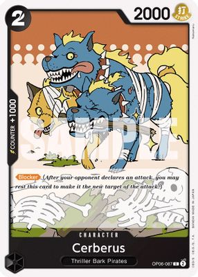 Cerberus OP06-087 card