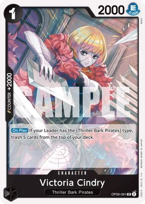 Victoria Cindry OP06-091 card