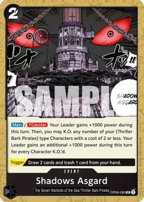 Shadows Asgard OP06-095 card