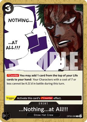 ...Nothing...at All!!! OP06-096 card