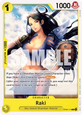 Raki OP06-113 card