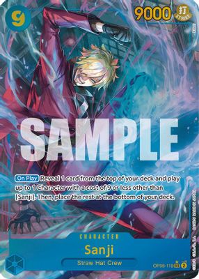 Sanji OP06-119 card