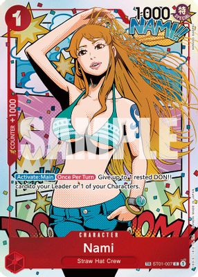 Nami ST01-007 card