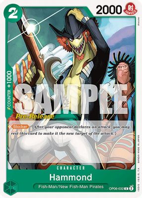 Hammond OP06-032 card