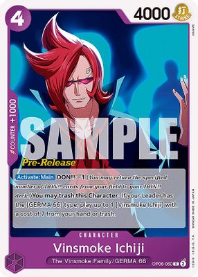 Vinsmoke Ichiji OP06-060 card