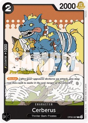 Cerberus OP06-087 card