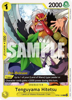 Tenguyama Hitetsu OP06-108 card