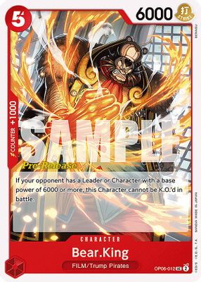 Bear.King OP06-012 card