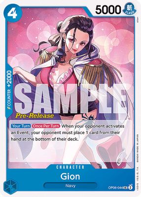 Gion OP06-044 card
