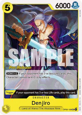 Denjiro OP06-109 card