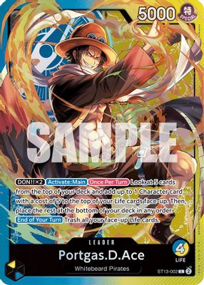 Portgas.D.Ace ST13-002 card