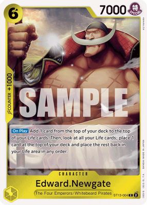 Edward.Newgate ST13-004 card
