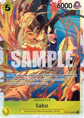 Sabo ST13-008 card
