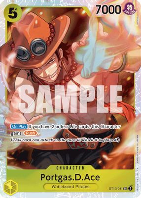 Portgas.D.Ace ST13-011 card