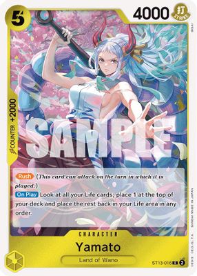 Yamato ST13-016 card